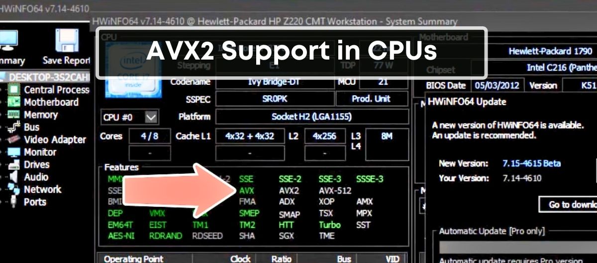 How Do I Know If My CPU Supports AVX2?